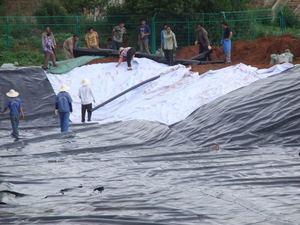 高密聚乙烯(hdpe)91免费在线下载污膜在填埋複合防滲層中的應用